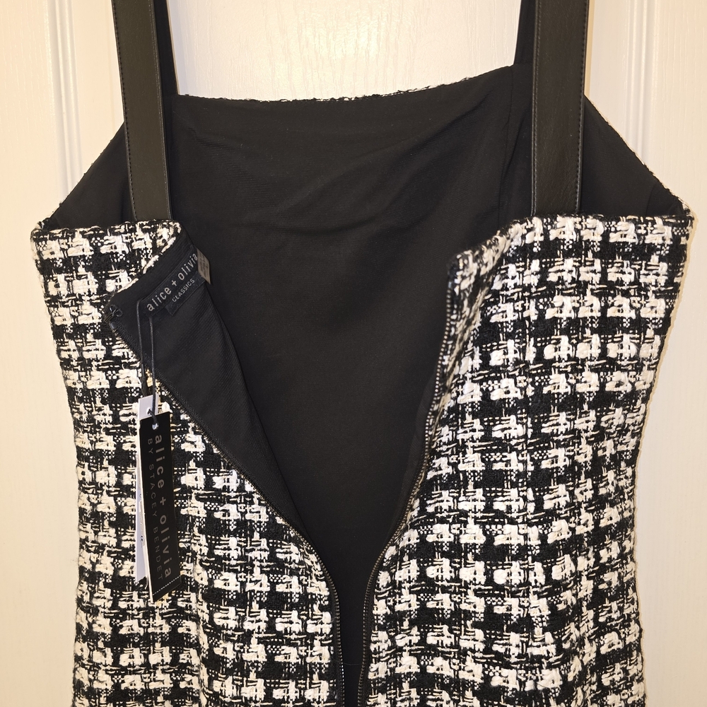 Alice + Olivia Bonita Tweed Dress - Picture 3 of 7